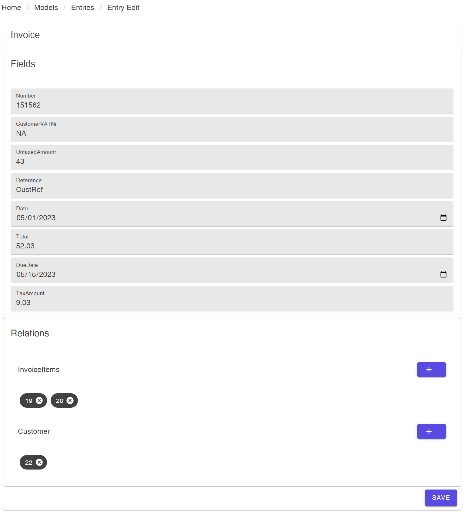 Invoice Entry2